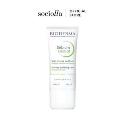 Kem Dưỡng Loại Bỏ Và Ngăn Ngừa Mụn Bioderma Sebium Global Cream 30ml